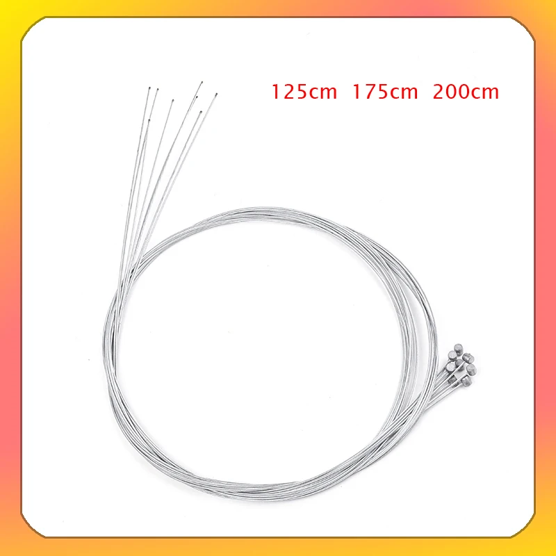

10Pcs Mountain / Highway / Folding Bicycle Shift Line MTB Bicycle Brake Handle Steel Wire Circulating Fixed Shift Cable