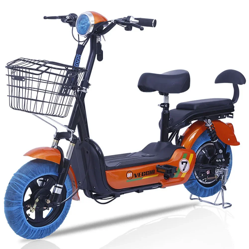 

48v12a Electric Motorcycle Shock Absorber Electric Vehicle Led Headlight Front And Rear Double Drum Brake System