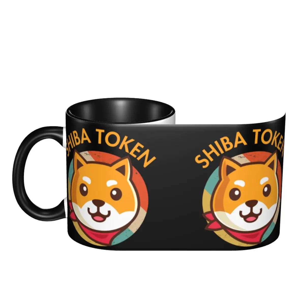 

Shiba Inu Token Crypto Shib Coin Cryptocurrency Hodler premium Cups Mugs Print Mugs Dogcoin Humor multi-function cups