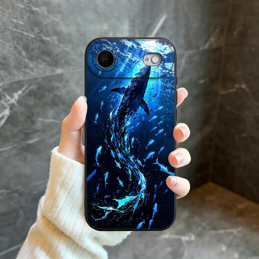 Фото Чехол для телефона Apple iPhone 17 Pro Max 14 16 Plus 11 6 6S SE 7 8 XS 13 Mini 15 X с подводным океанским дизайном №4