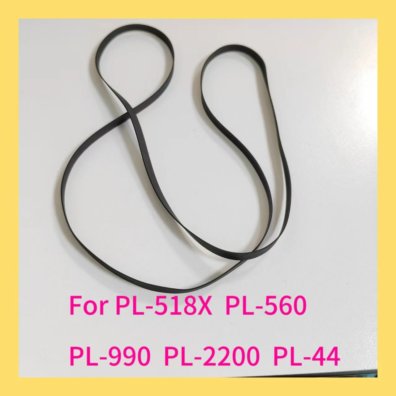 Ремень для проигрывателя PIONEER PL-518X PL-560 PL-990 PL2200 PL-44 черный сменный ремень