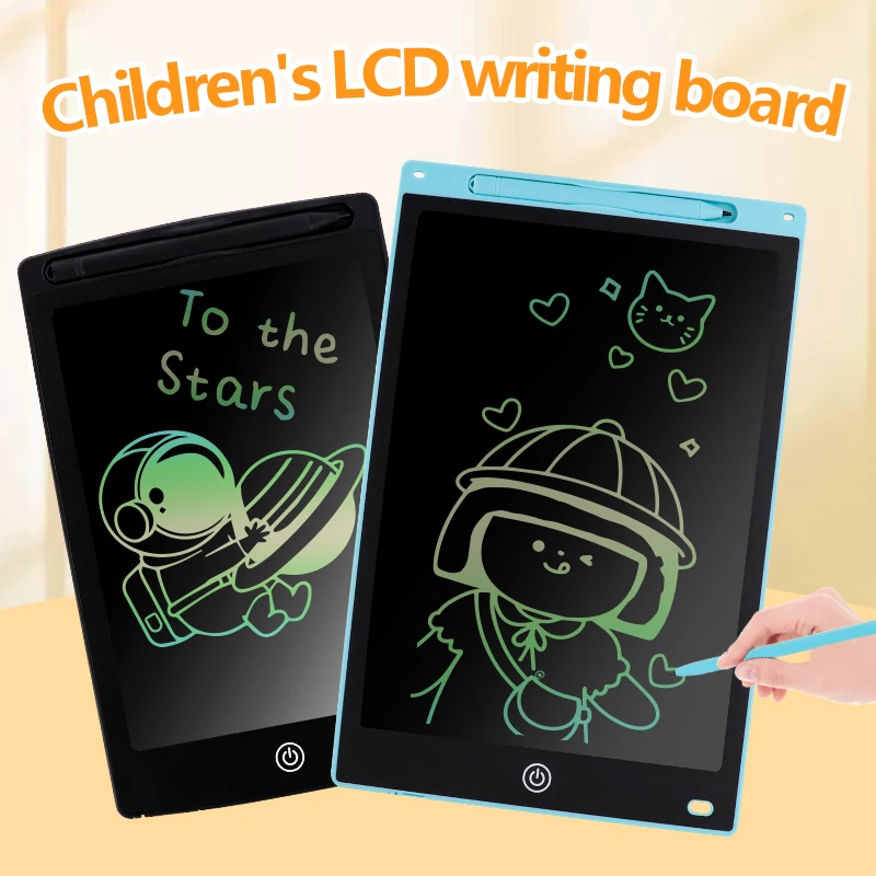 

8.5/10/12 Inches LCD Drawing Tablet Colorful for Children's Toy Painting Tool Electronic Writing Drawing Board Handwriting Pad