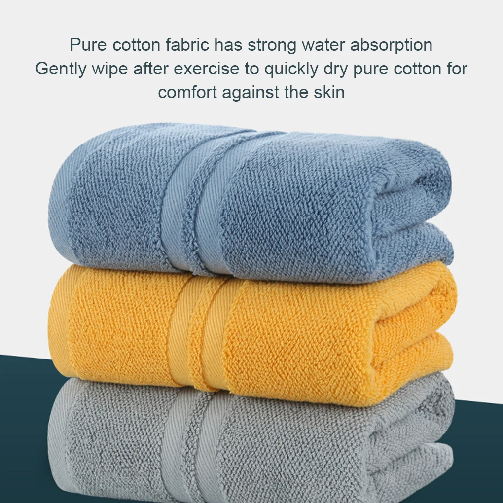 Solid Color Replacement Water Absorbent Gym Running Jogging Yoga Basketball Towel Accessories Blue
