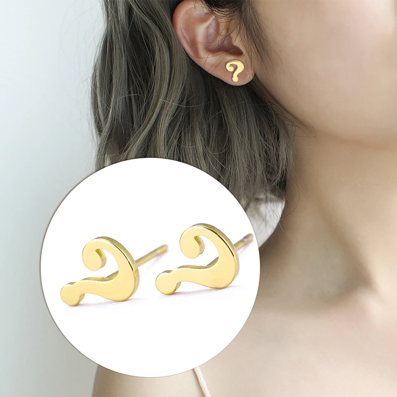 Женские серьги в виде акулы из нержавеющей стали 2022 | Серьги-гвоздики