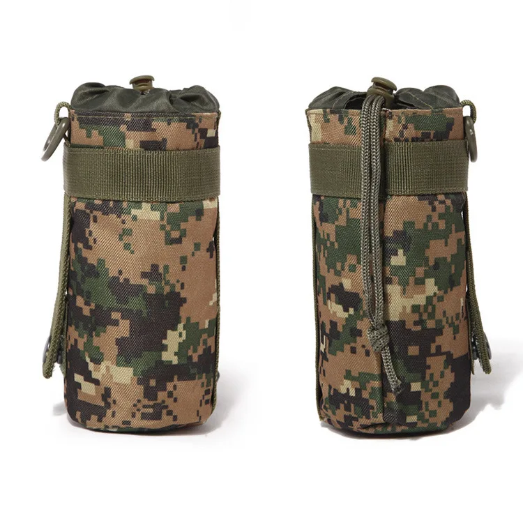 

Тактическое оборудование, мягкая сумка для бутылки с водой, военный походный веревочный держатель для бутылки с водой, сумка-тоут для чайника