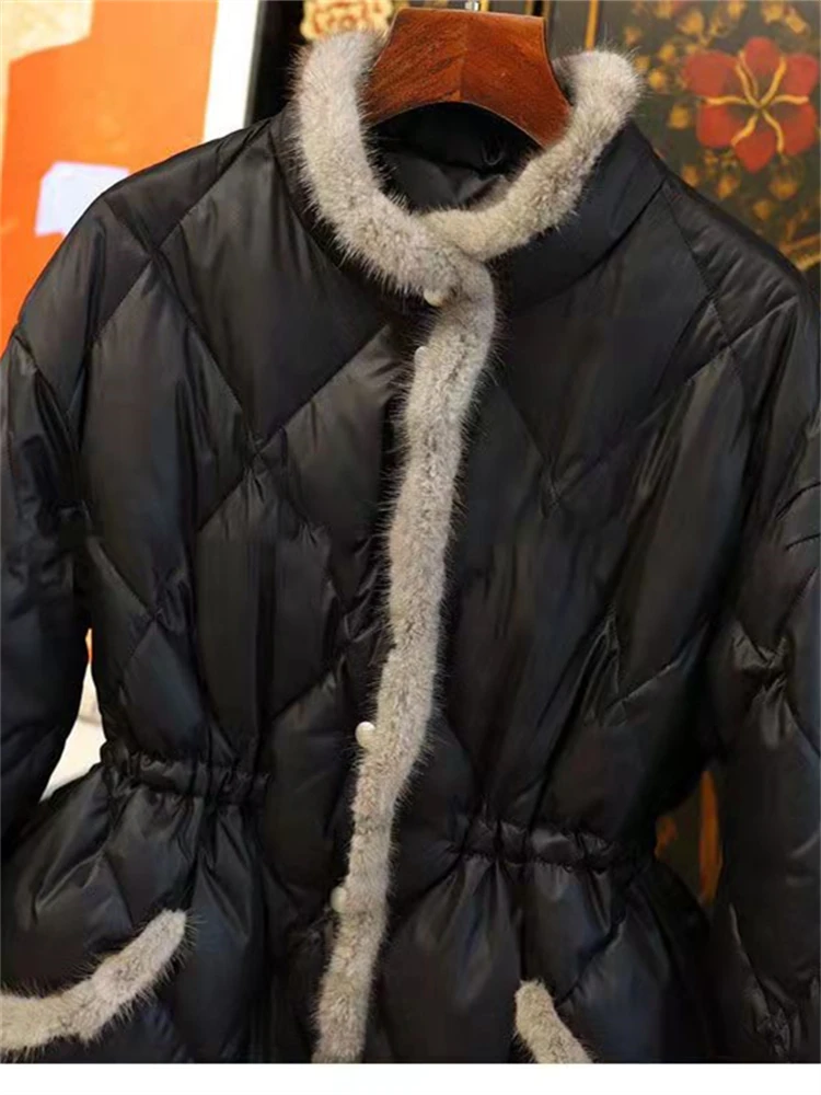 2021 Womens Parkas Winter Jacket Women Maxi Outwear Long Parka Mujer Cotton Padded Overcoat Casual Oversize Coat Female