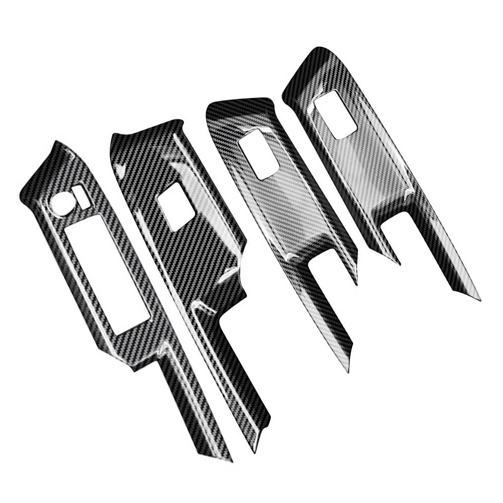 

Панель для автомобильного стеклоподъемника из углеродного волокна для Toyota AQUA 2021 2022 RHD