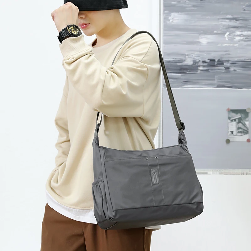 Men Nylon Shoulder Bags Casual Tote Travel Men's Crossbody Bag Luxury Messenger Bags Fashion High Quality Handbag Purses sac