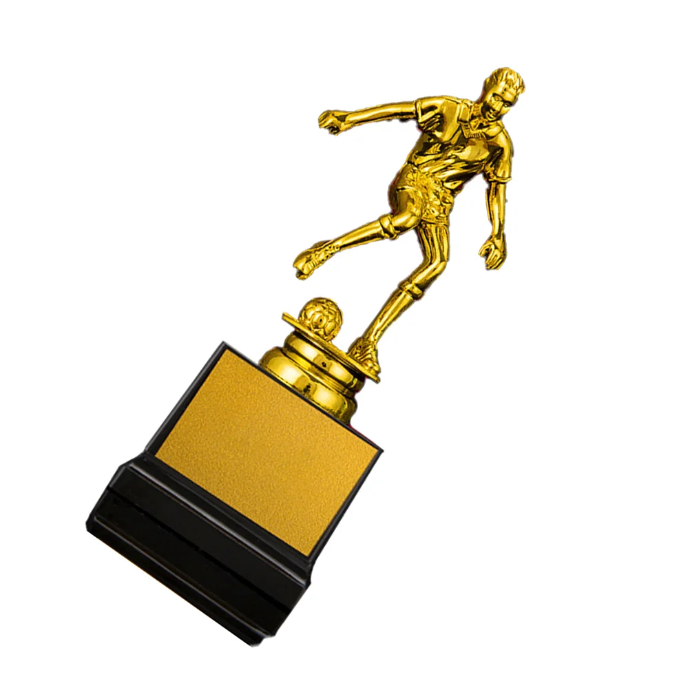 

Soccer Award Trophy Tournament Competition Trophy Goldstar Award Championship Cup Tabletop Figure for ( Golden ) Football