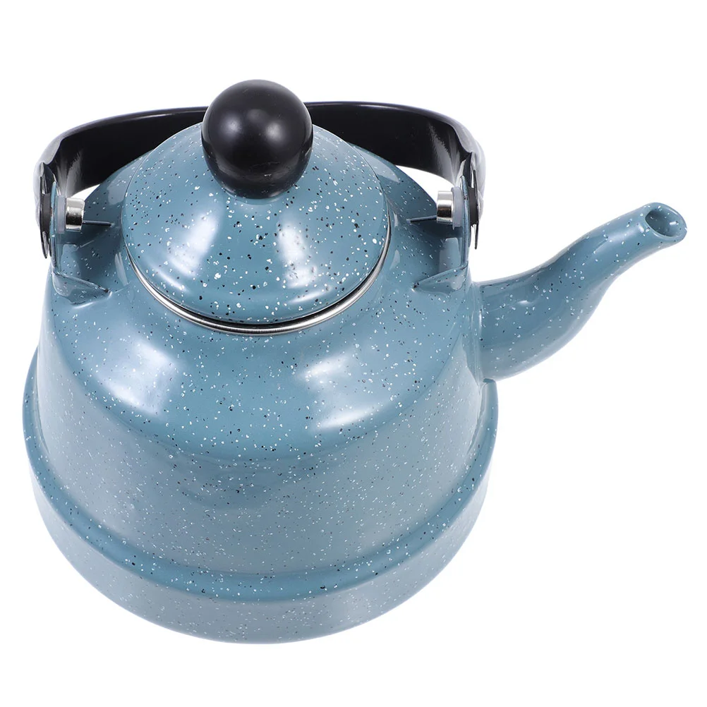 

Kettle Teapot Tea Steel Coffee Enamel Stovetop Vintage Stainless Whistling