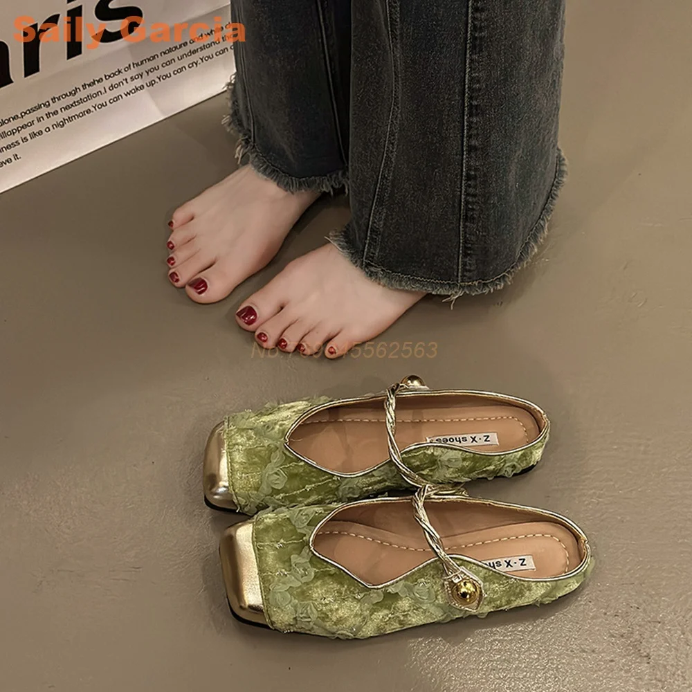 Женские туфли-лодочки с квадратным носком на мягкой подошве