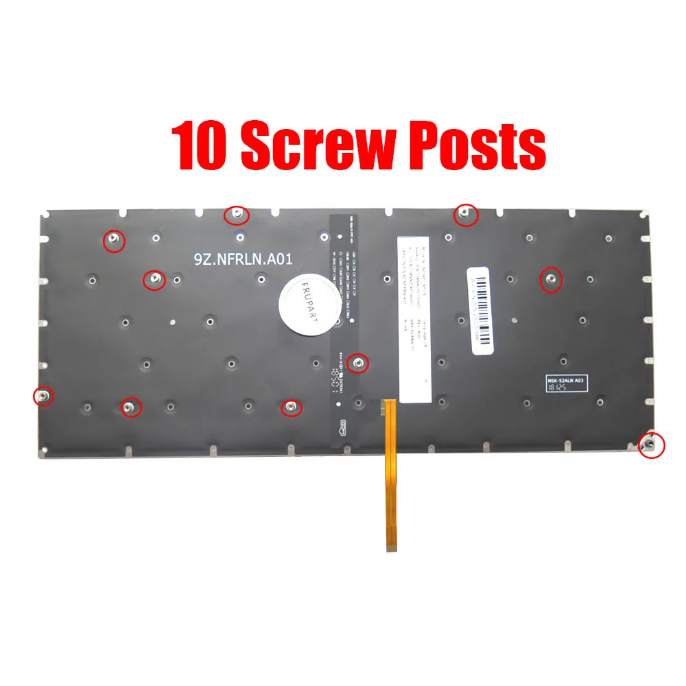 Английская клавиатура для ноутбука US NP14P2-NFUS 9Z.NGJBN.A01 9Z.NFXBN.A01 9Z.NFXSN.001 9Z.NFRBN.A01 NZ14P1-NFUS 01