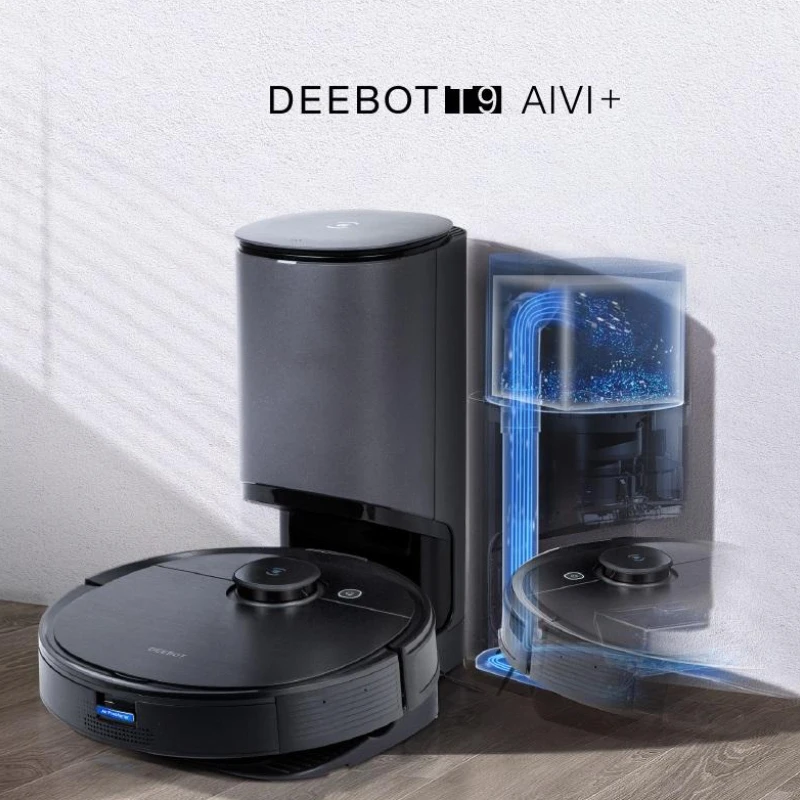 Новинка 2021 робот-пылесос ECOVACS Deebot T9 AIVI с автоматической пустой станцией 3000 па