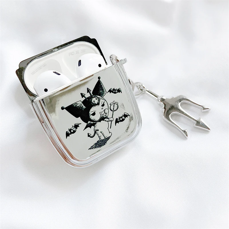 

Cartoon Cat Electroplated Apple AirPods 1 2 3 Case Cover AirPods Pro Case IPhone Earphone Accessories Air Pod Airpod Cases