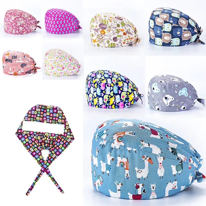 Дышащая регулируемая Женская кепка с мультяшным принтом головной убор для