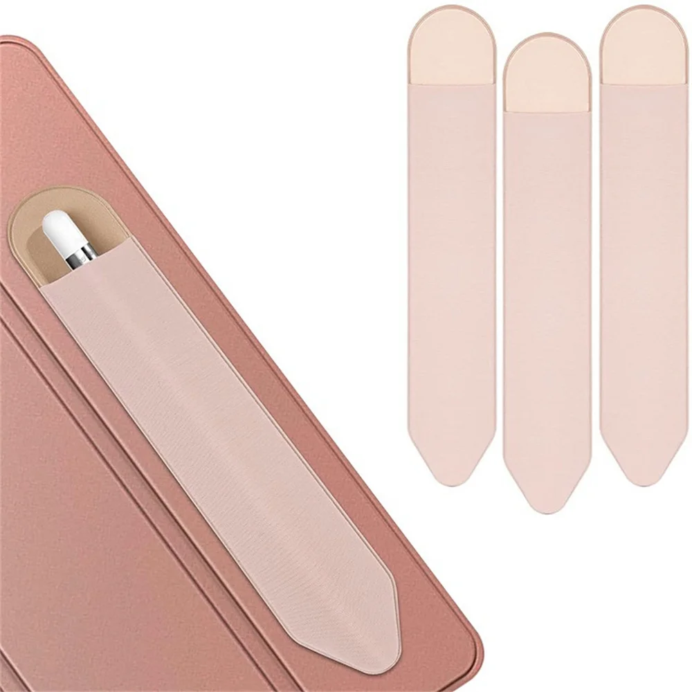

Pencil Bag for Apple Pencil Self-adhesive Pen Holder for IPad Portable Business Pen Organizers School Office Supplies