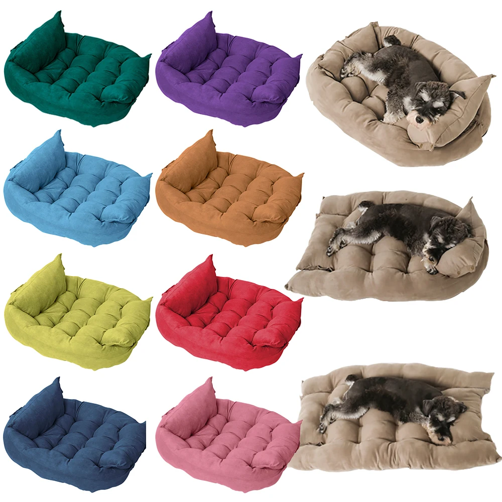 

Многофункциональная складная кровать для собак, подстилка для средних и зимних питомцев, для щенков, кошек