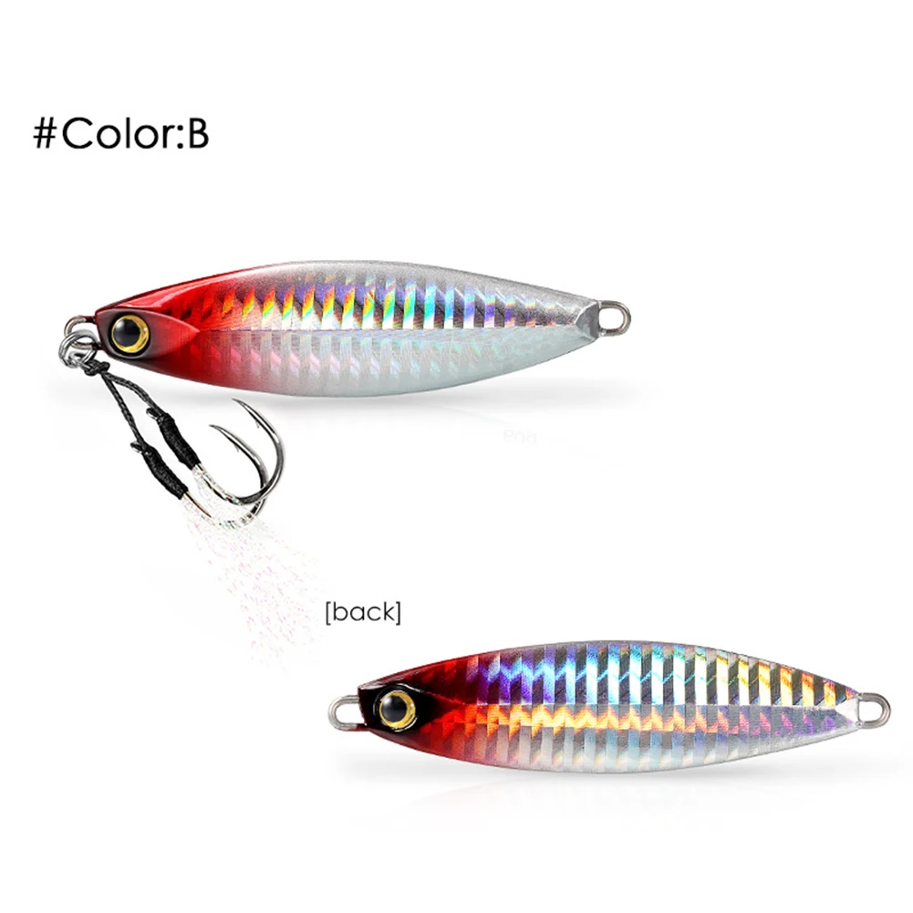 

Trolling Artificial Bait Slow Fishing Saltwater Bait For Sea Boat Fishing Iron Plate Hard Bait Trolling Pike Carp Fake Bait