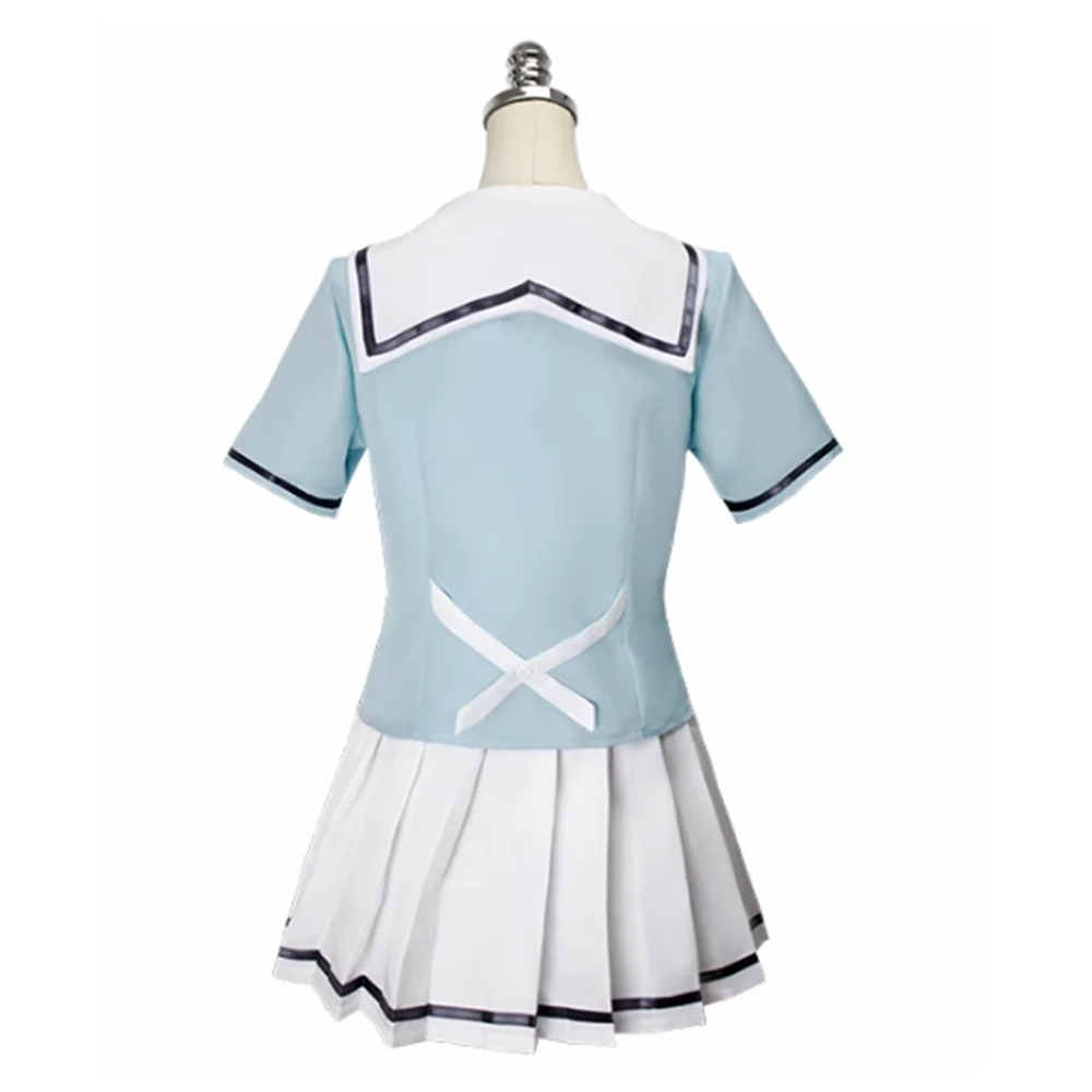 Унисекс аниме косплей костюм Toyama Kasumi костюмы униформы Индивидуальный размер