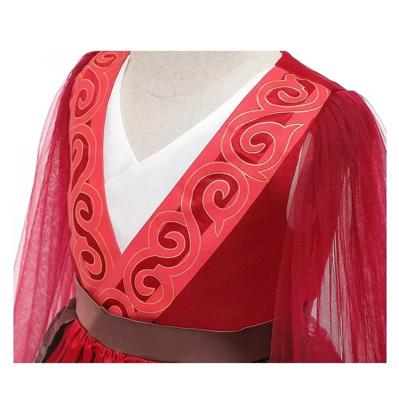 Костюм Мулан для девочек новогодний костюм одежда в стиле аниме карнавальные