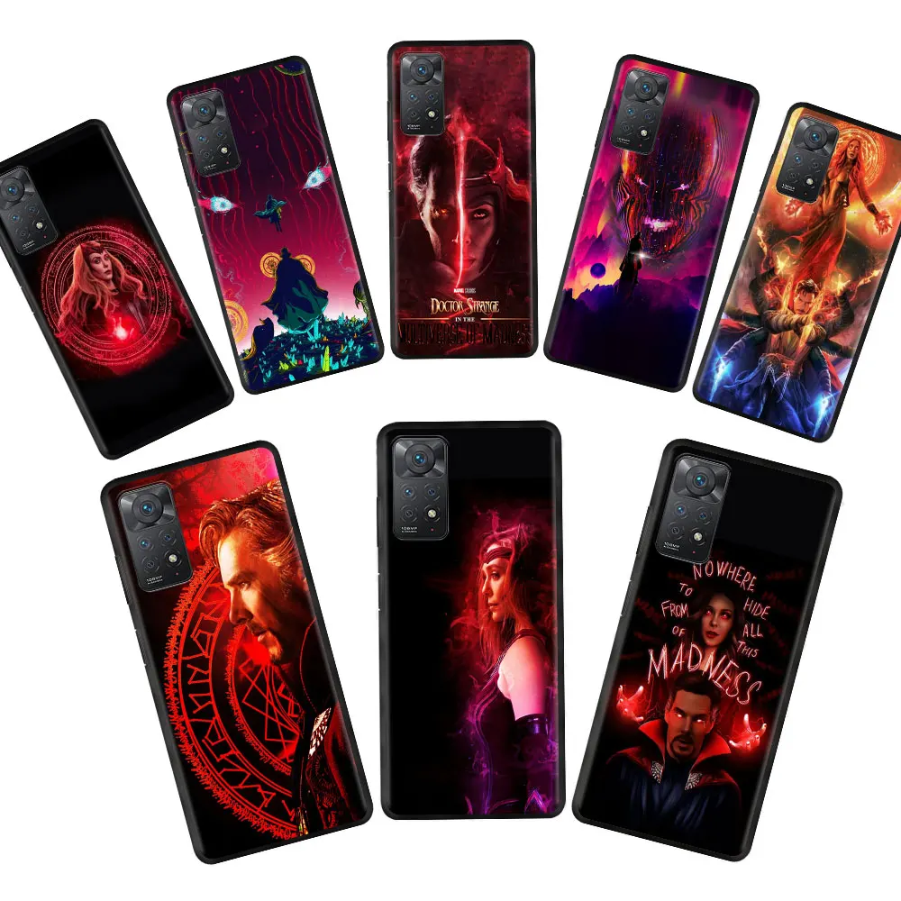 

Cell TPU Case Coque for Redmi Note 9S 11T K40 9 10 Pro 9S 11S 8T 8Pro K50Pro 11ProPlus K50 8 K40Gaming Shell Doctor Strange