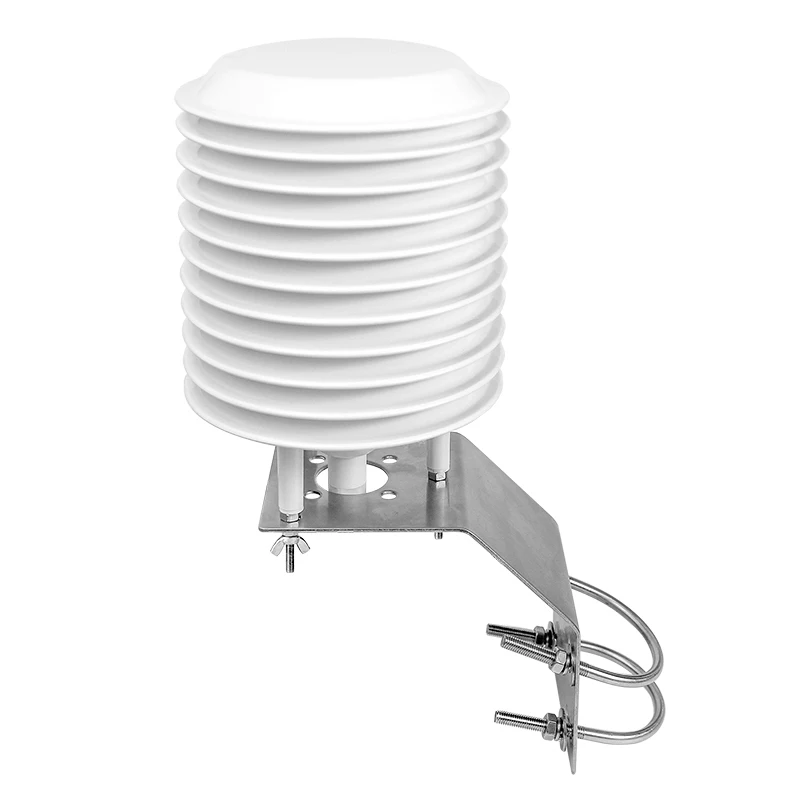 

RK330-01 Outside Online Air Temperature Humidity Sensor RS485 Output With Solar Radiation Shield