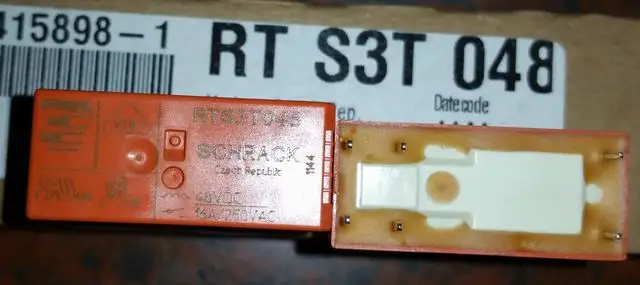 Новое реле RT334024 RTD34005F RTD34012 RTS3L012 RTS3L024 RT33L024 RTS3T048 RTH34012WG (115F-1A-6P-24V/5V/12V-16A) 6 контактов |