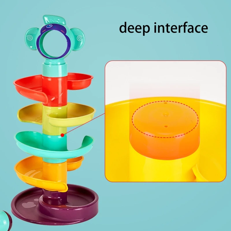 

Ball Drop Toys for Toddlers Drop Go Ramp Toys Activity Center Educational Toys for Kids Birthday Gift Party Favor