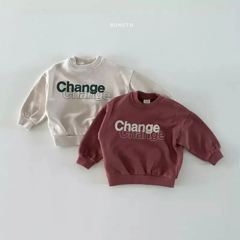

Autumn Kid Letter Print Tracksuit Girl Infant Retro Casual Loose Long Sleeves Sweatshirt Boy Baby Cotton Comfortable Tops Tees