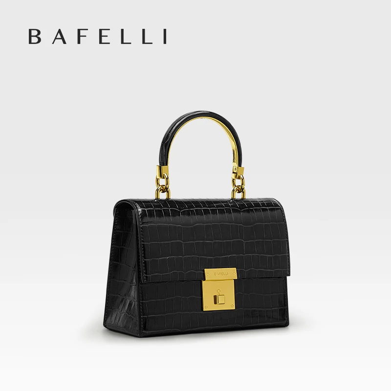 РОСКОШНАЯ СУМКА BAFELLI PURSE 2024 КРОКОДИЛЬНАЯ ИГРУШНАЯ КОЖАНАЯ ВЕЧЕРНАЯ МОДНАЯ