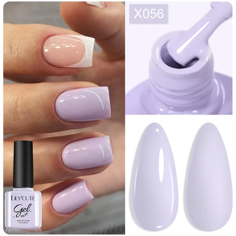 LILYCUTE Nude Crystal Rubber Base Гель-лак 7 мл