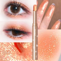 silkworm eyeshadow pen high pearlescent long lasting lying silkworm pen 6 colors durable no bloom eyeshadow peneye makeup