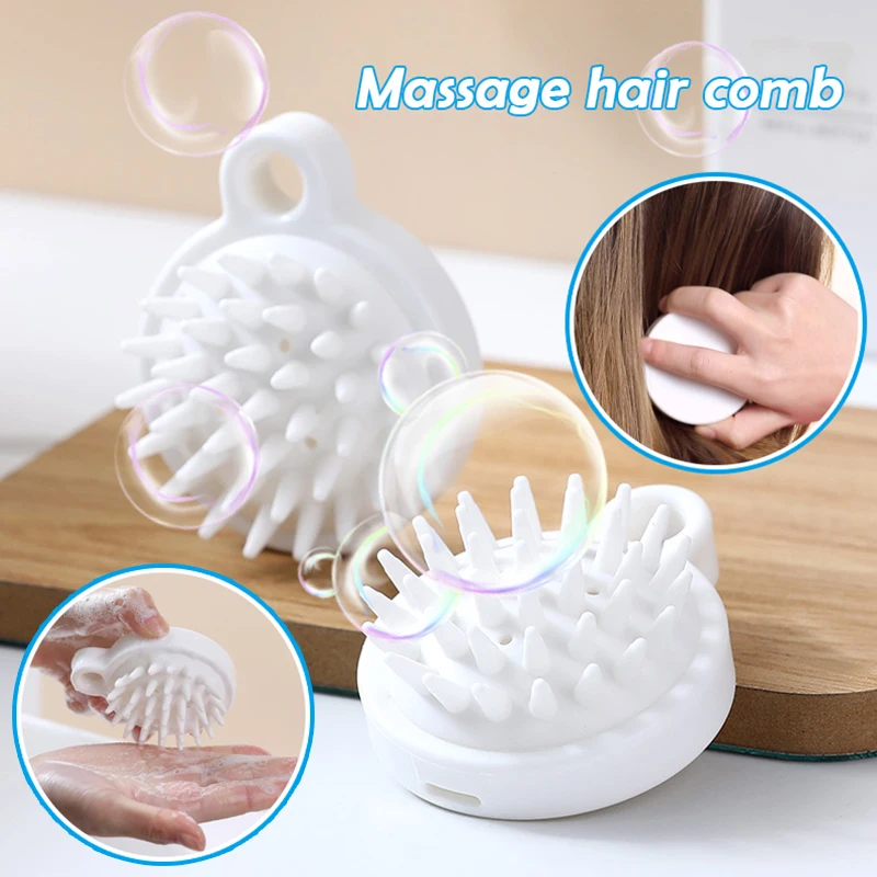 

Shampoo Dandruff Scalp Stress Brush Men Hair Scrub Relax Women Brush Massager For Hair Remove Washing Tool
