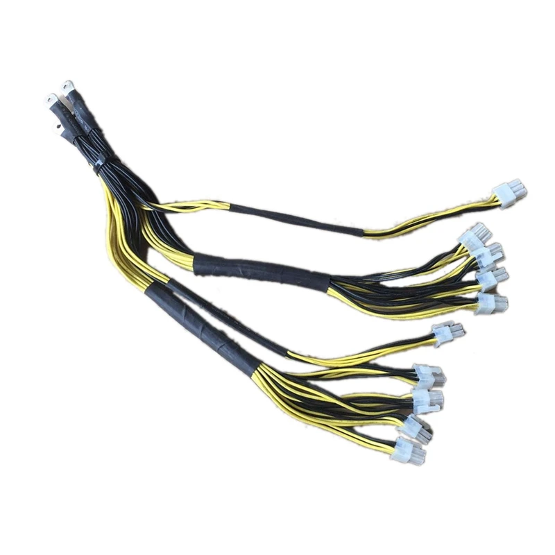 1200W 1600W Output Wire New 10 Pin PCIE Powers Connector for Bitmain Antminer APW7 + APW3 PSU L3 D3