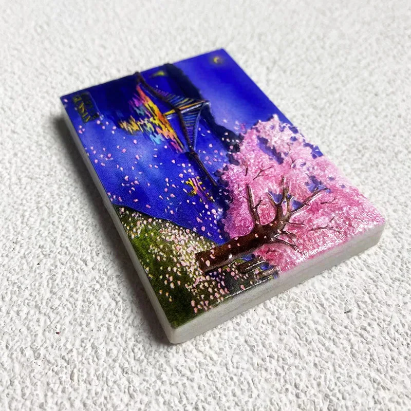 Сувенир с цветком вишни Kunsan из Южной Кореи предметы для украшения дома коллекция