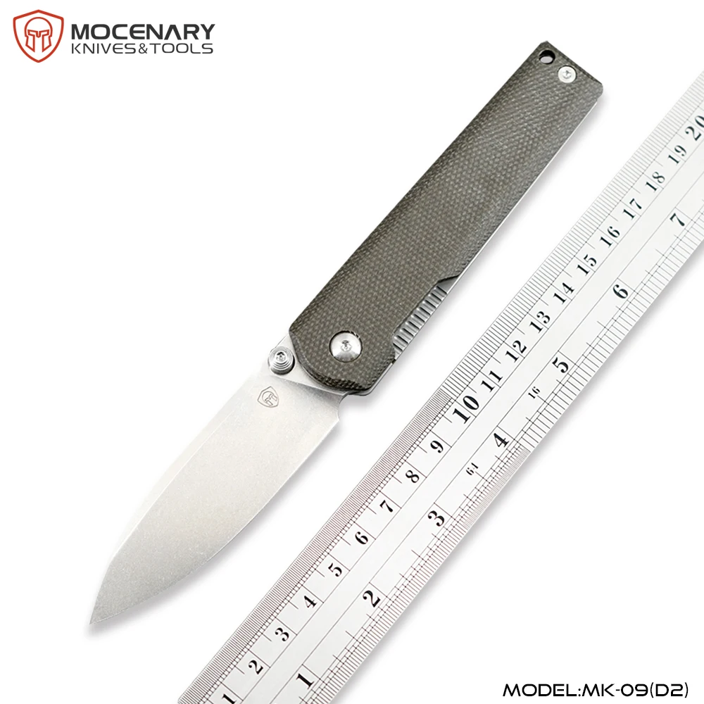 

Mocenary Knives D2 Steel Pocket Folding Knife Camping Knife Tactical Knives Hunting Knife Survival Outdoor Tool EDC MK-09