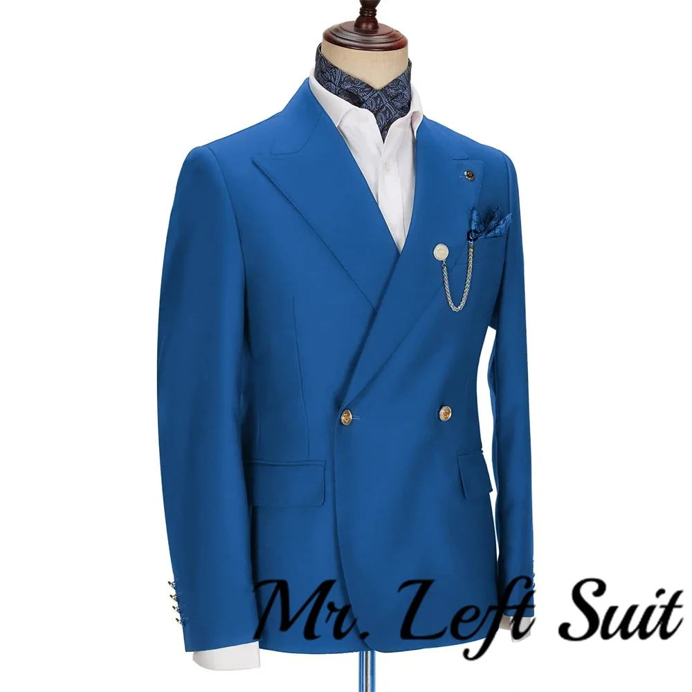 Мужские костюмы Стандартный крой блейзер брюки женский свадебный вечерний ужин