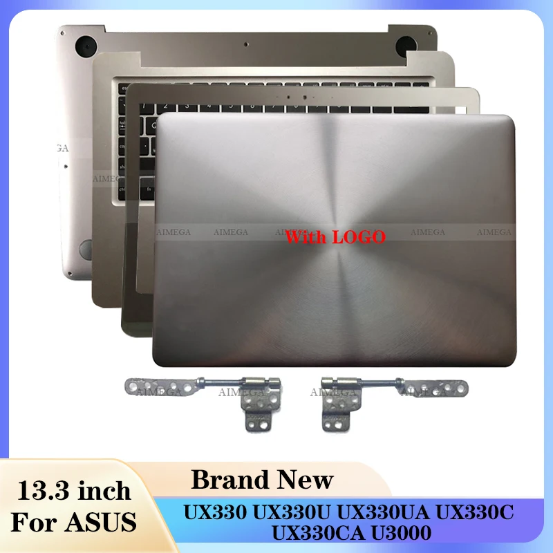 

For ASUS ZenBook UX330 UX330U UX330UA UX330C UX330CA U3000 Laptop LCD Back Cover/Front Bezel/Hinges/Palmrest/Bottom Case