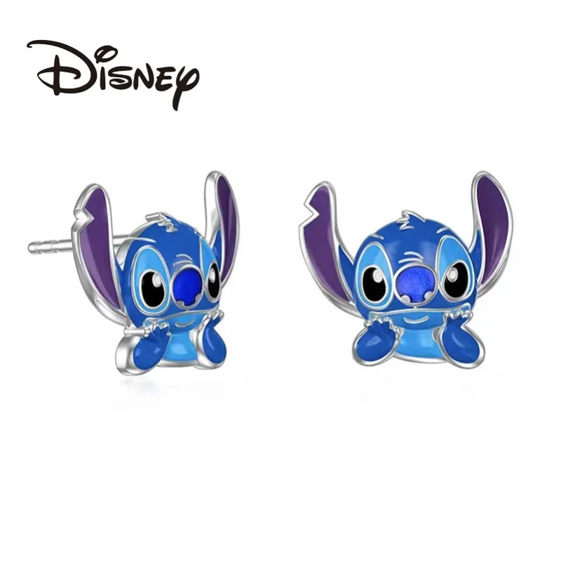

Disney Cartoon Stitch Earrings Women Personality Creative Stitch Dripping Oil Earrings Children's Anime Earrings Birthday Gift