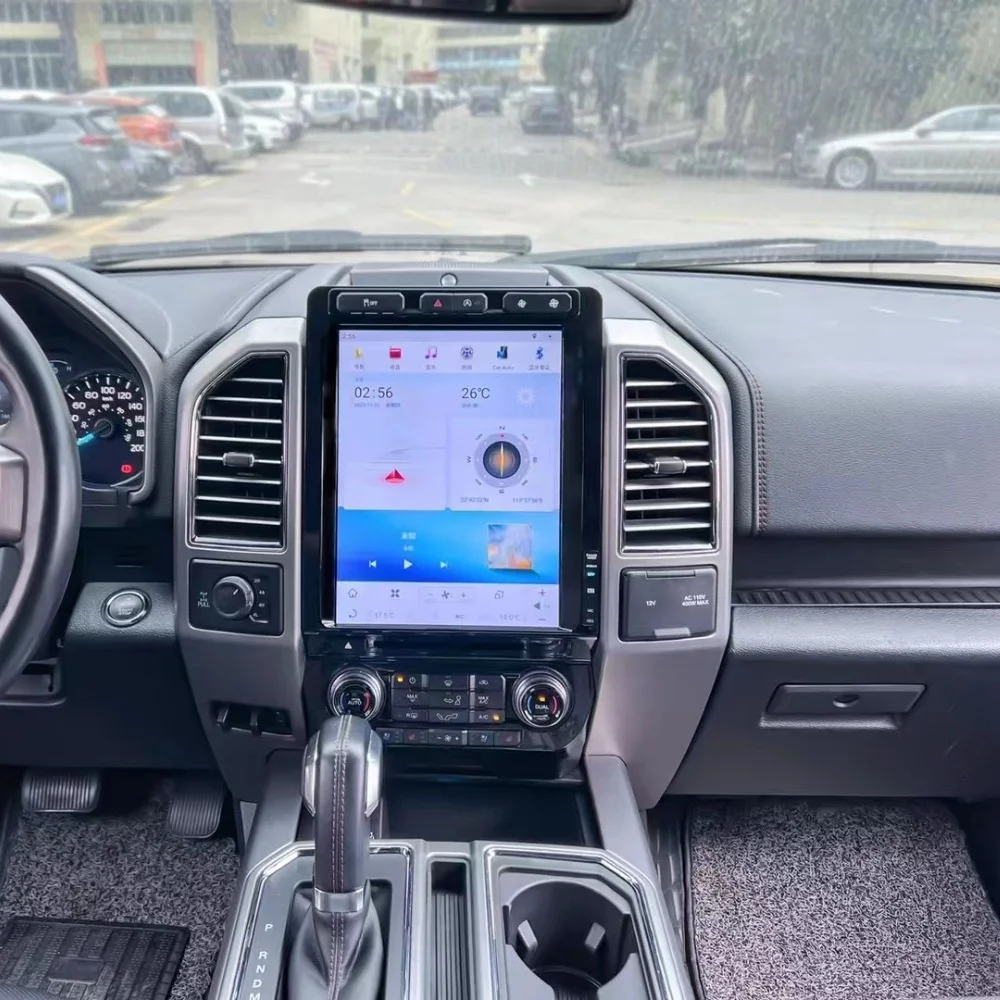 13 "автомобильный радиоприемник с вертикальным большим экраном Android для Ford F-150