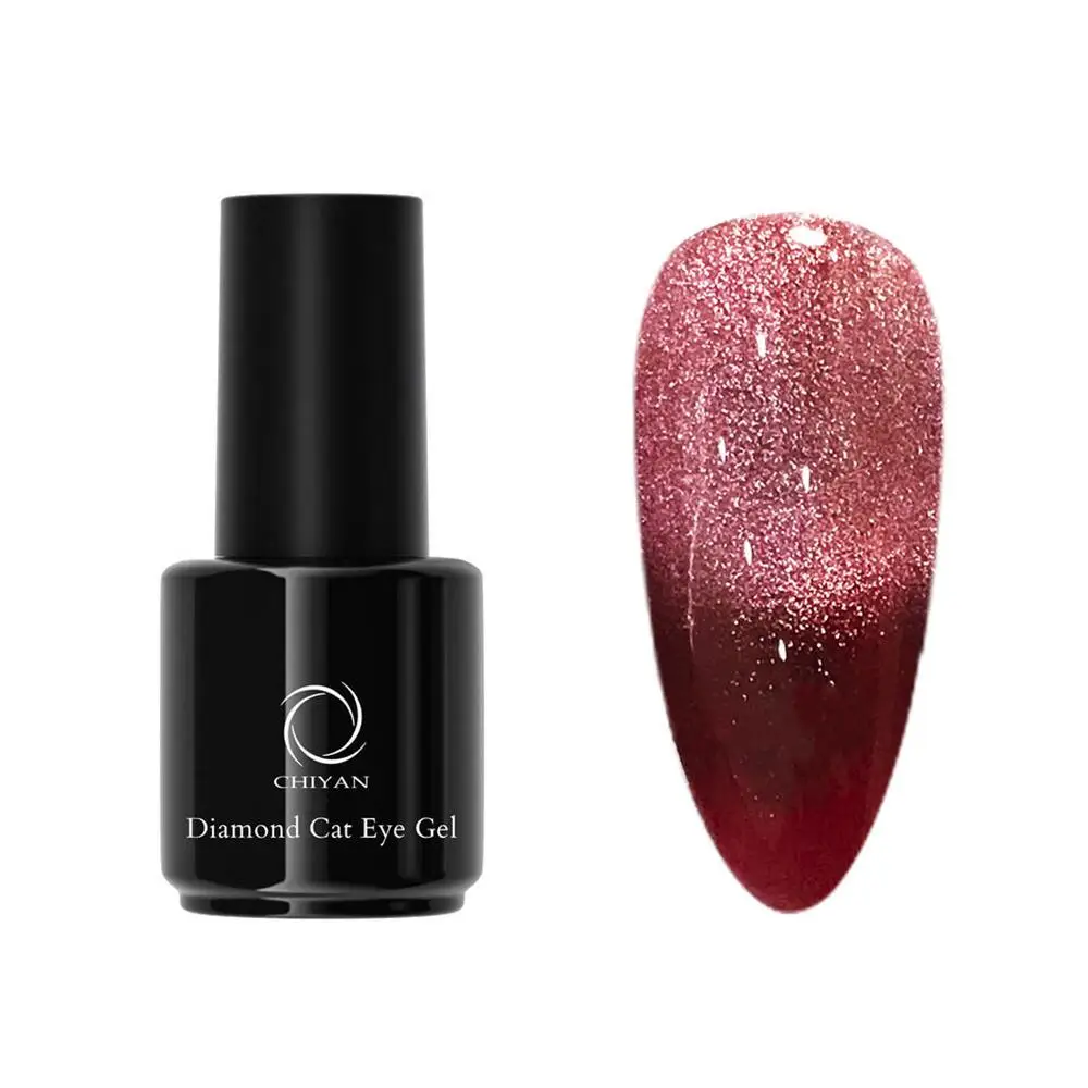 

Высококачественный бриллиантовый бриллиант, 10 шт. в комплекте, бриллиантовый клей для ногтей «кошачий глаз», Гель-лак с фирменной этикеткой