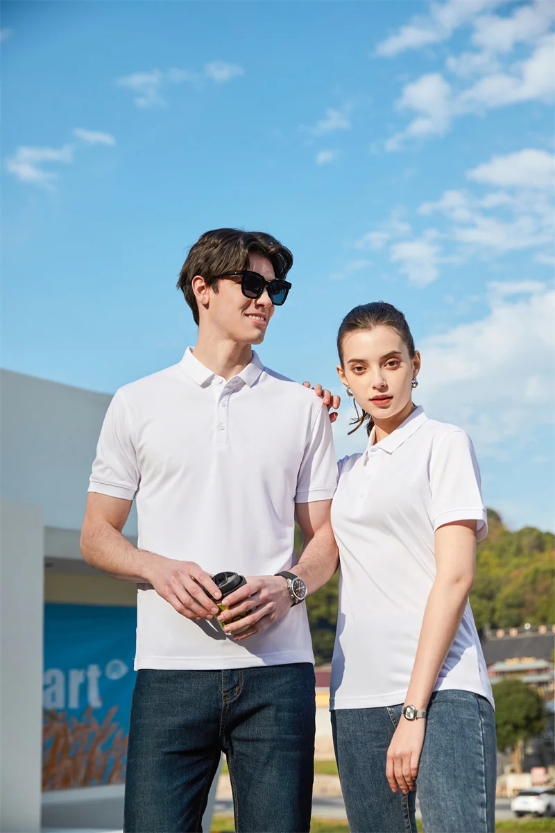 

luxury men's polo shirt Shirt Men T-shirt Sports Quick Dry Breathable Short Sleeve Top Brand Business Apparel Male polo shirt