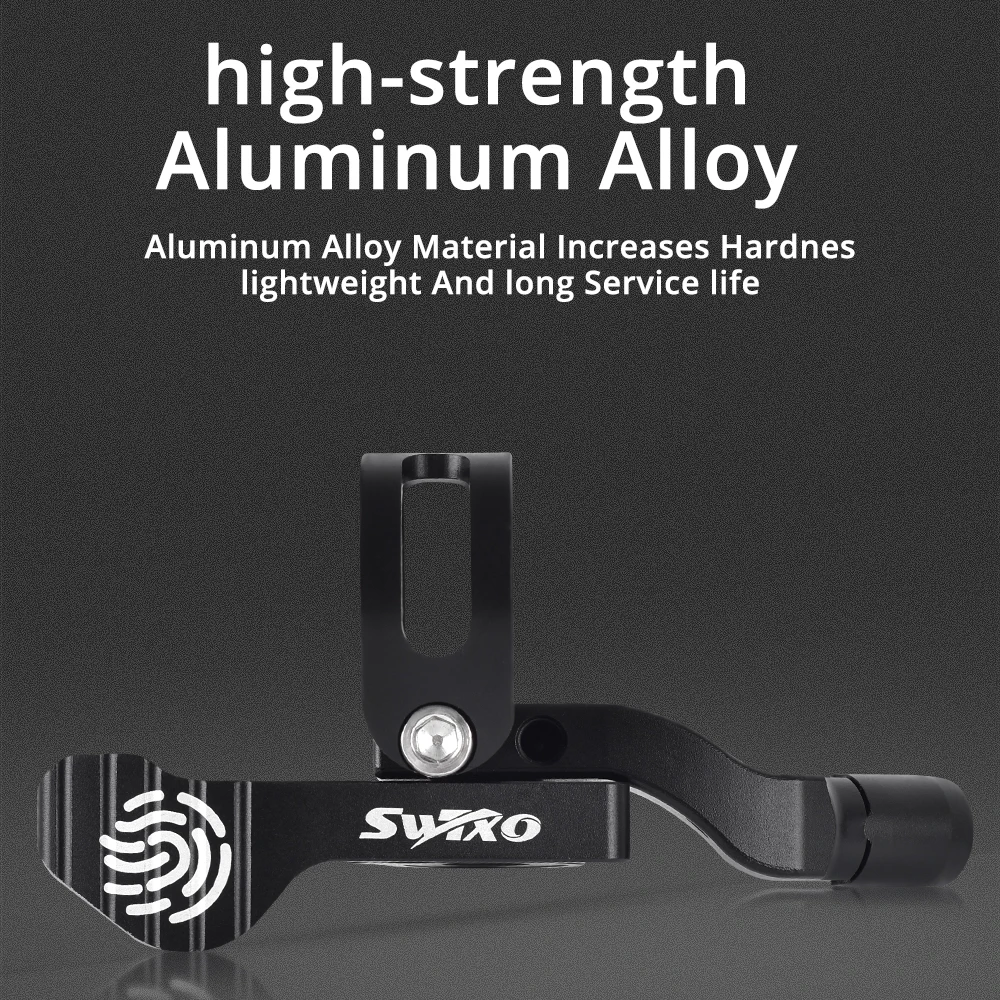 SWTXO MTB Seatpost Dropper Lever Adjustable Bicycle Remote Lever Shifter for Mountain Bike 22.2mm Clamp Ring Handlebar