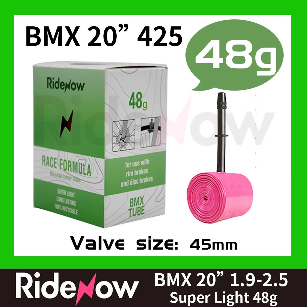 

Шина RideNow BMX 20 из ТПУ для велосипеда, внутренняя труба 20 дюймов, 425, 20x1,9, 2,0, 2,1, 2,2, 2,3, 2,4, 2,5, шина 48 г, 45 мм, французская Складная велосипедная шина