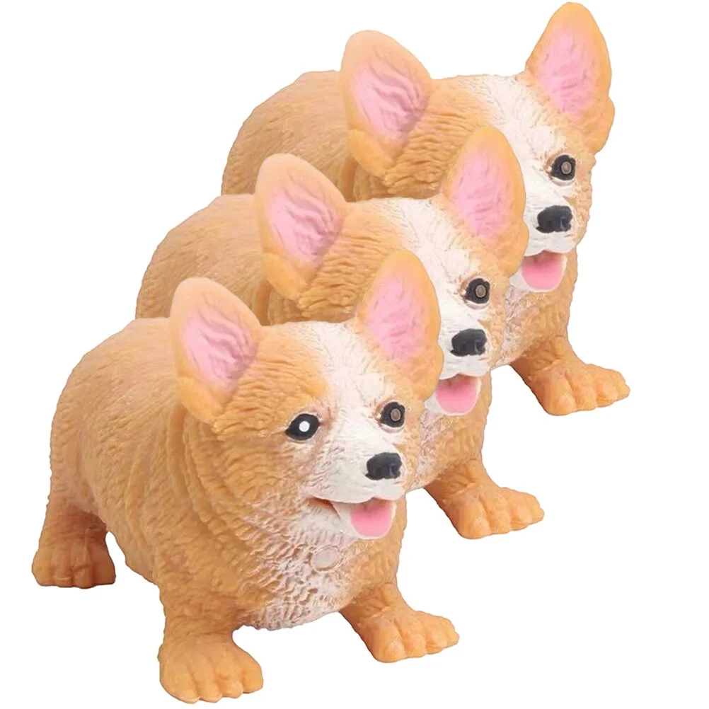 

Gift Tpr Animals Toys Dogs Squeeze Kids Portable Playthings Shape Decompression