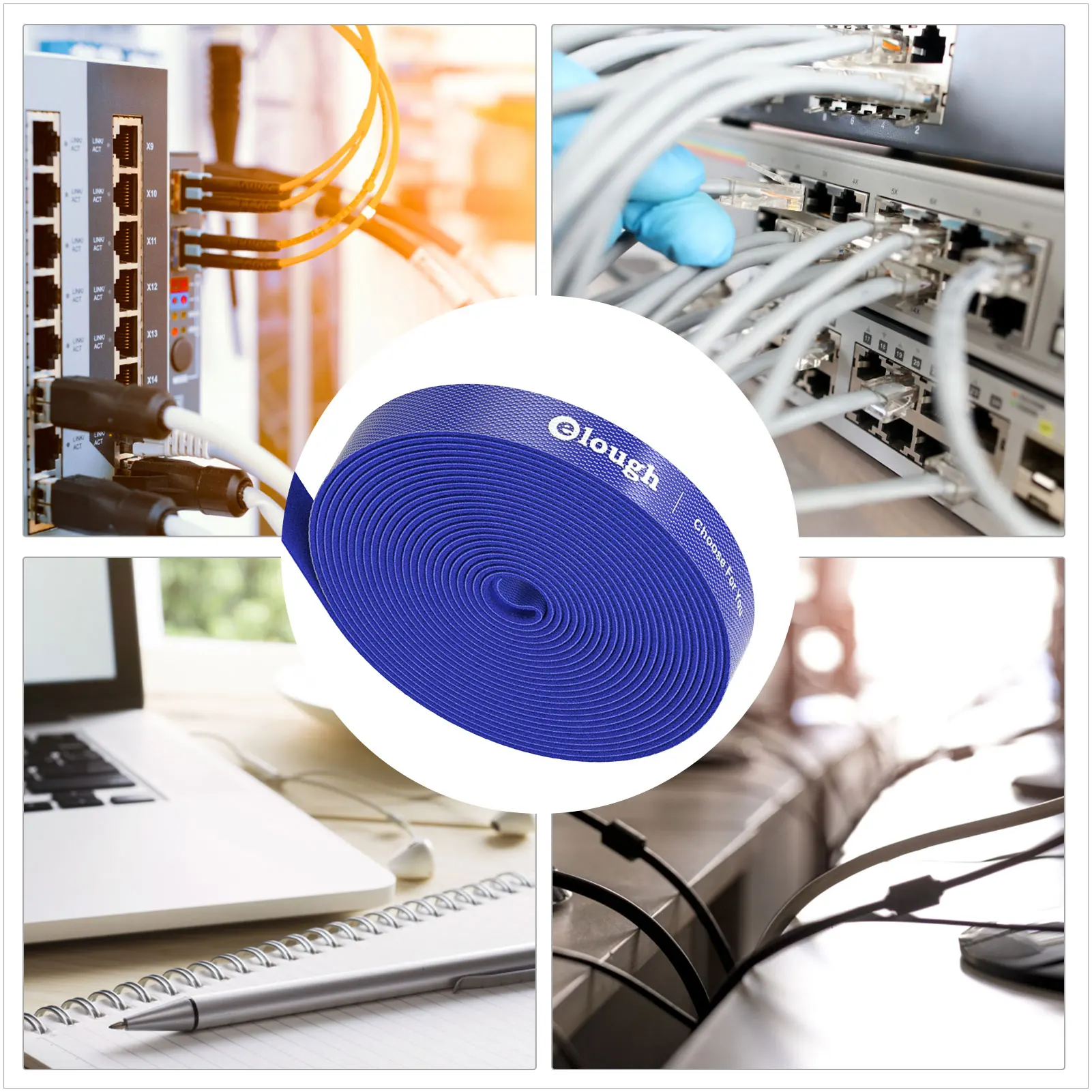 Крепежные ленты для кабельных стяжек регулируемый задний провод органайзер