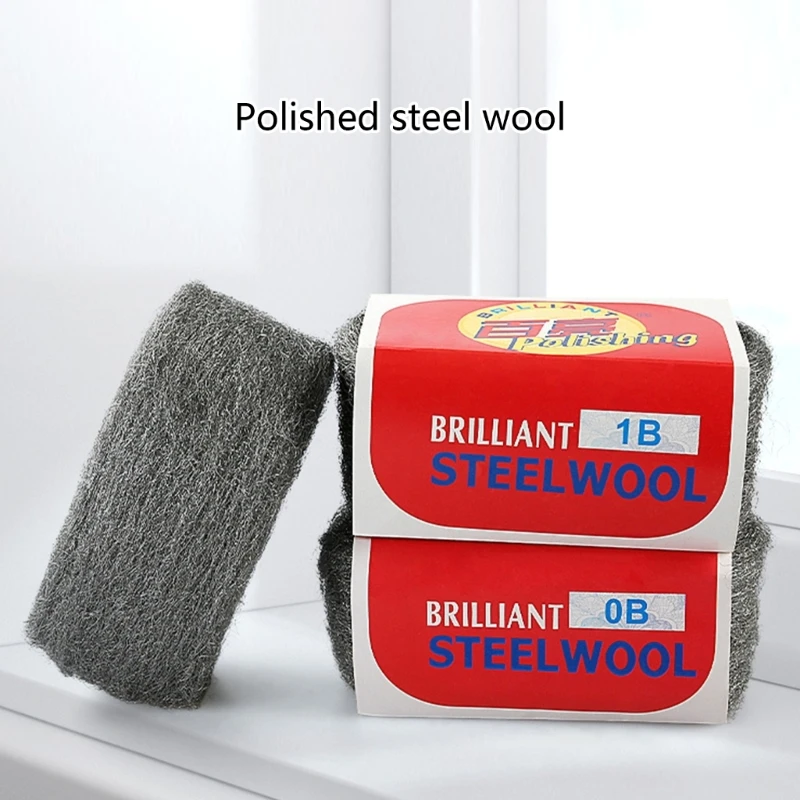 

Car Portable Steel Wire Wool Grade For Car Polishing Auto Home Cleaning Removing Remover Car Styling Non Crumble