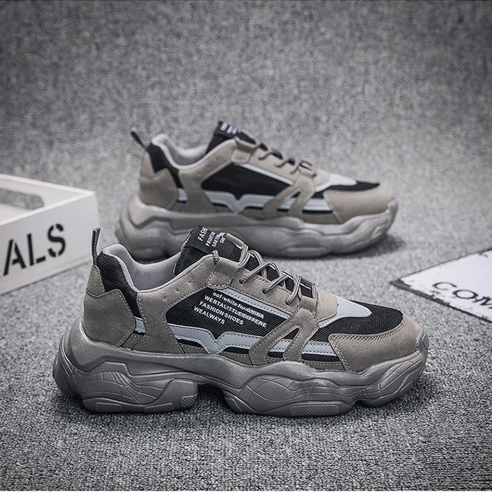 

Trendy Men's Casual Shoes Hot Selling Men's Sneakers New Comfortable Breathable Men Platform Shoes Outdoors Zapatos Para Hombres