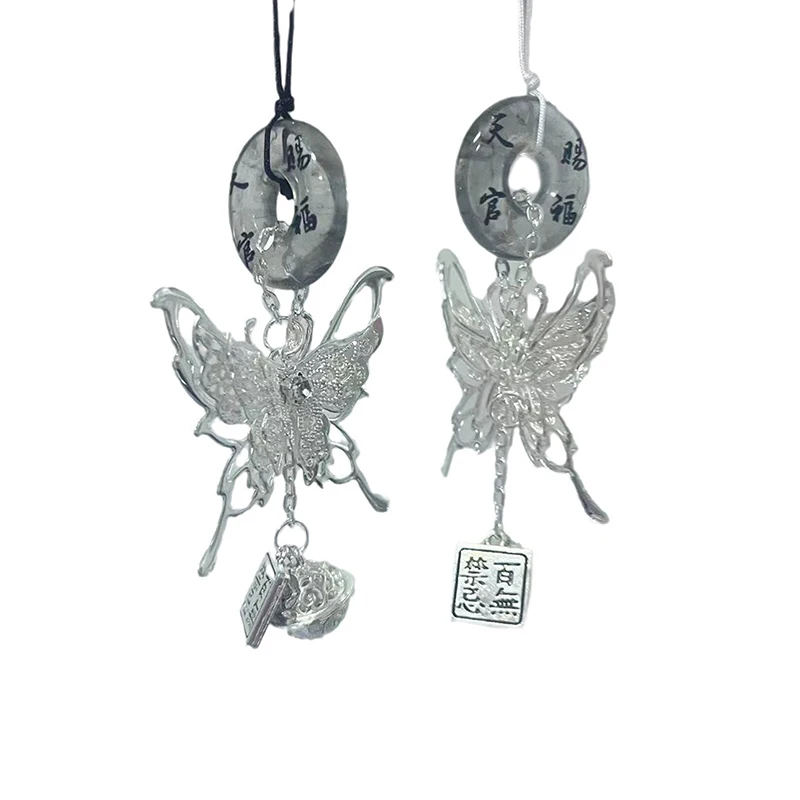 Подвеска в китайском стиле с изображением бабочки цепочка для телефона