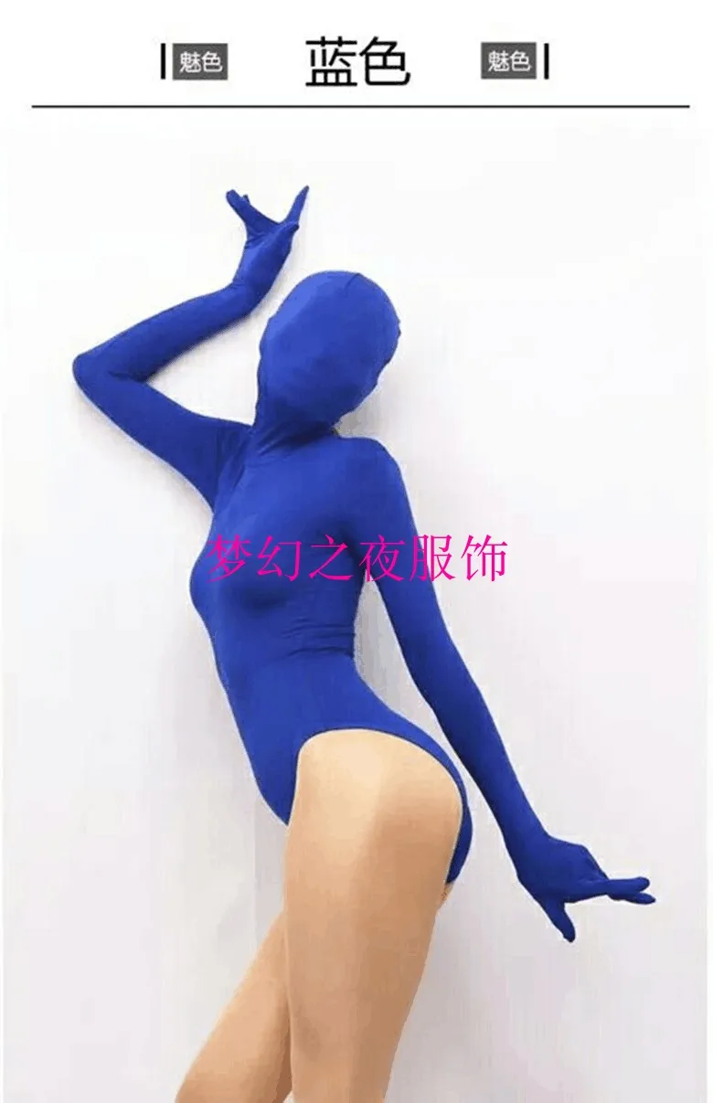 

Customized Lycra Bodysuit Cosplay Crossover Second Skin Body Set Kigurumi Zentai suit and swimwear